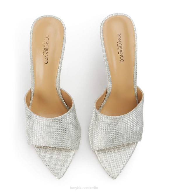 Stöckelschuhe| de Tony Bianco Frauen Marley-Absätze silberne Aura 4624156